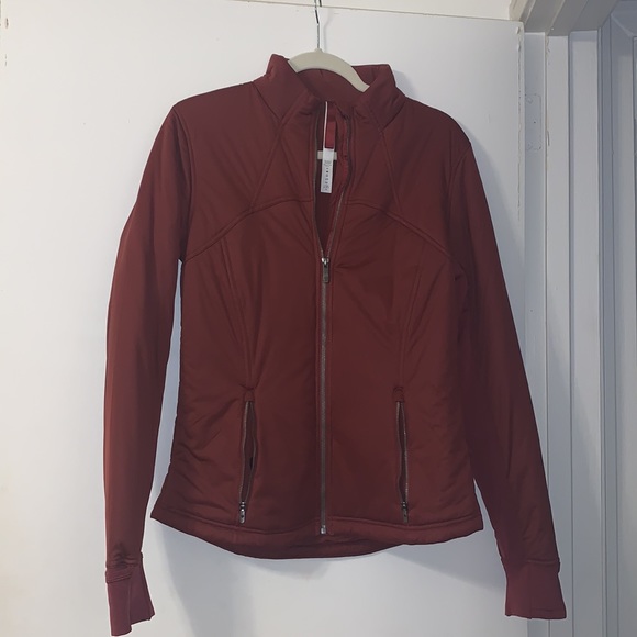 Lululemon Dynamic Movement Jacket Savannah Insulated Size 10 Full Zip - Picture 2 of 11